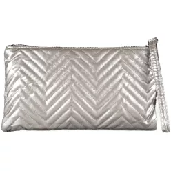 Egyszerű női pénztárca vízhatlan anyagból, arany