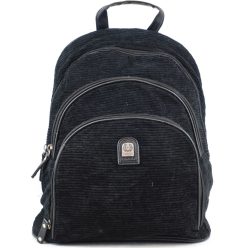 Női hátitáska, kordbársony, fekete