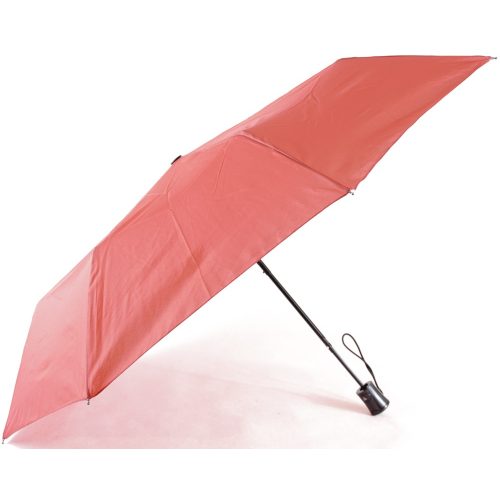 Félautomata esernyő, piros, nejlon anyagból