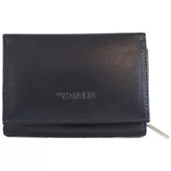 Cavaldi kis női pénztárca, bőr, kék