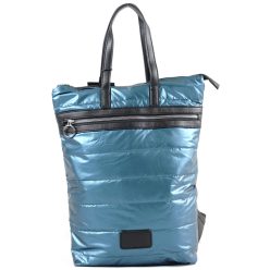   Női hátitáska (kézitáskaként is hordható), vízhatlan, kék